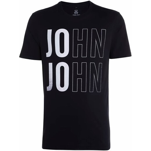Camiseta John John Masculina Regular Outdoor Logo Branca