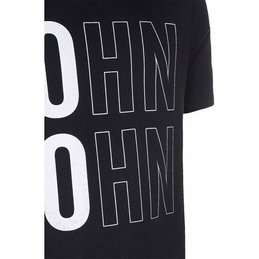 Camiseta John John Masculina Regular Linear JJ Made In Heaven Preta