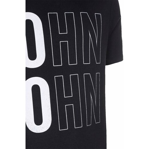 Camiseta John John Masculina Regular Logo Out Branca 