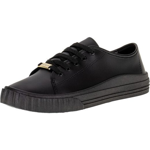 Tênis Feminino Casual Moleca - 5745109 PRETO 34 