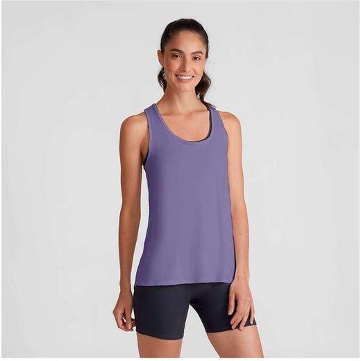 Camiseta Under Armour Tech SSV Twist Feminina Roxa - FutFanatics