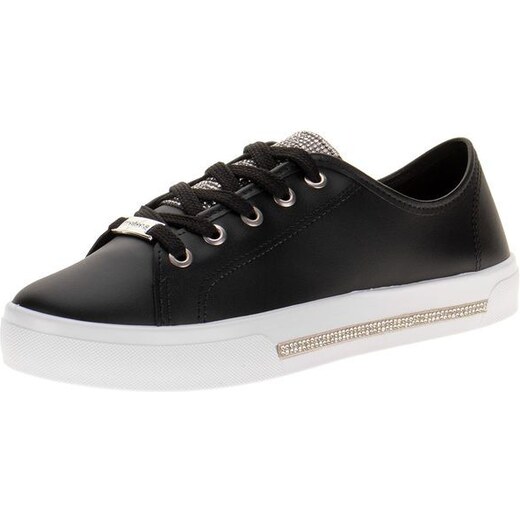 Tênis Feminino Casual Moleca - 5667638 PRETO 34 