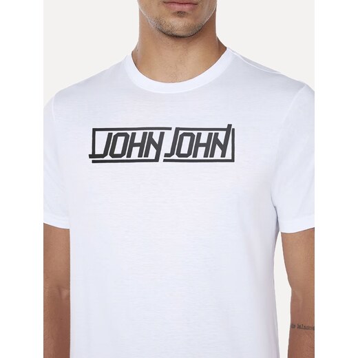 Camiseta John John Branca Rg Underdog Masculina Promoção