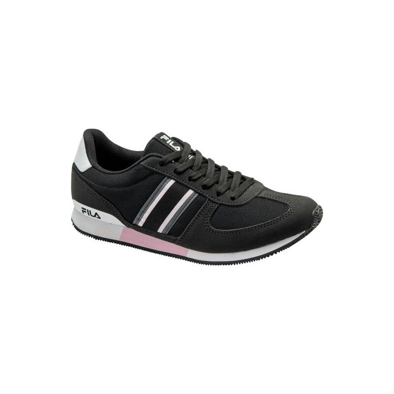 Tênis fila retrô sport feminino - discount preto e branco