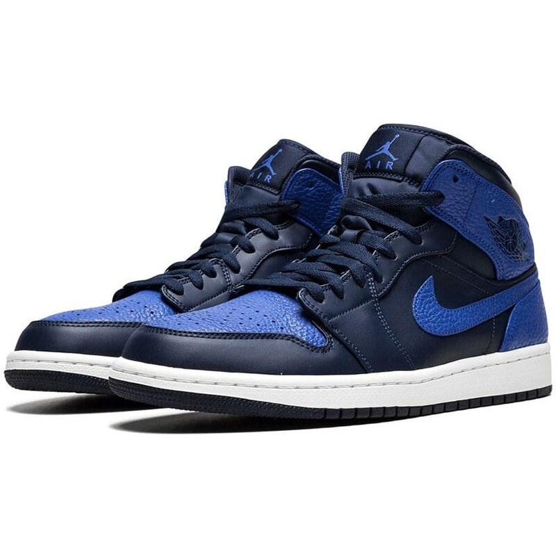 Jordan T nis Air Jordan 1 Mid Azul GLAMI .br