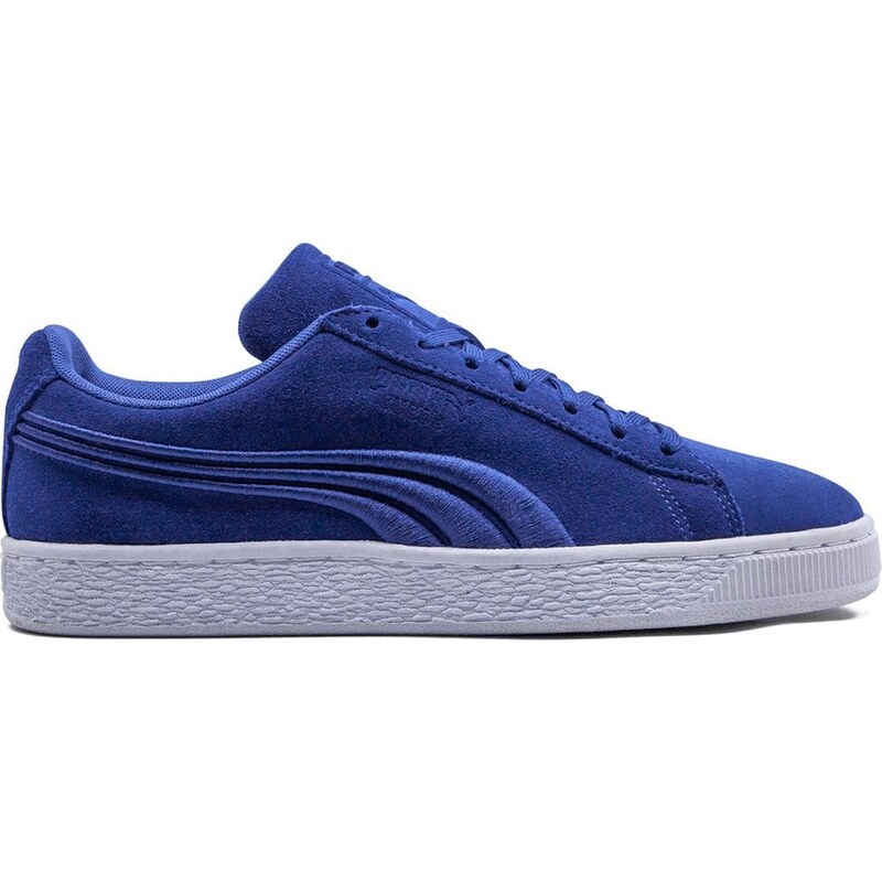 Tenis puma camurça fashion azul