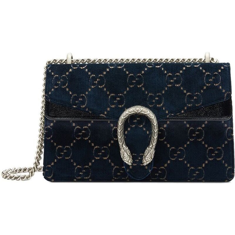 Bolsa Gucci Mini Prata Metalizado