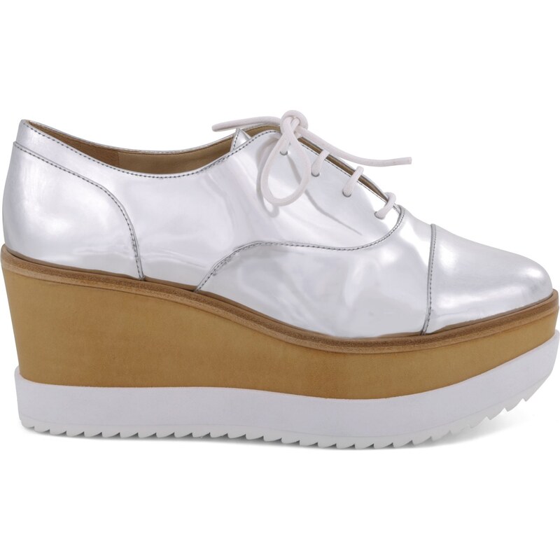 Sapato best sale oxford flatform