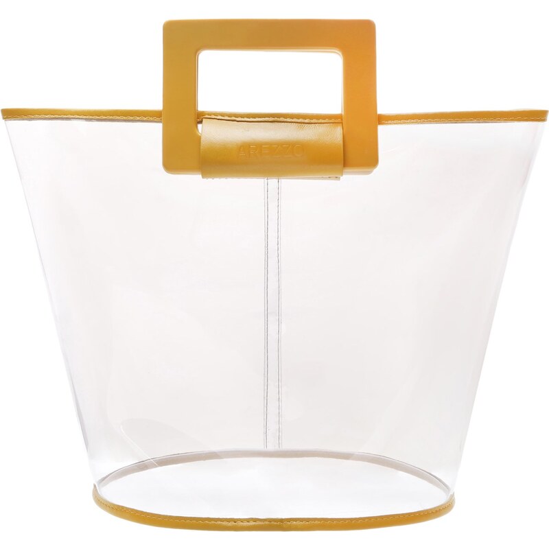 Arezzo Bolsa Shopping M dia Transparente Solare Outstore GLAMI