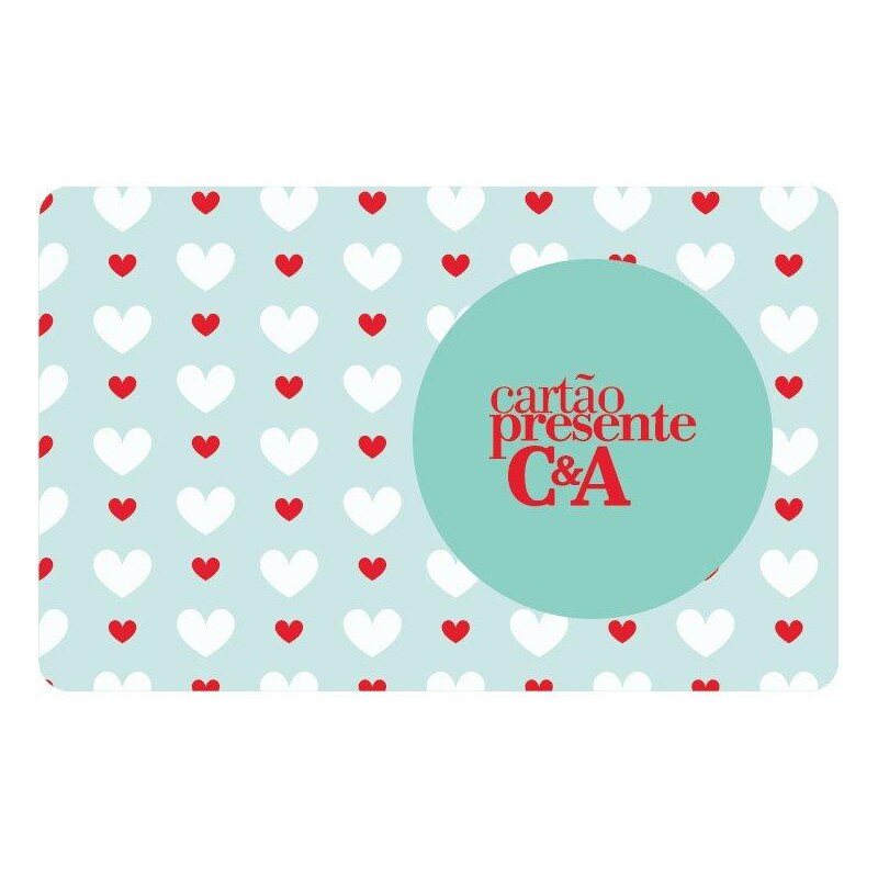 C&A Cartão Presente - Cute Love