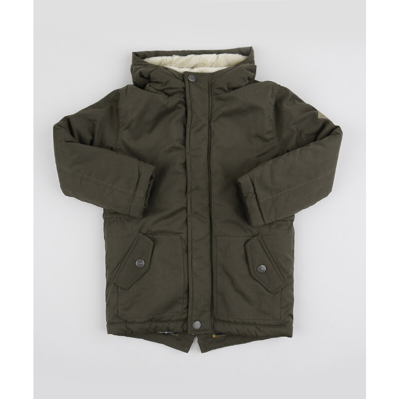 Parka verde hot sale militar infantil