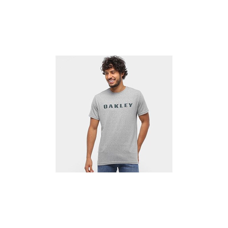 Camiseta Oakley Texture Graphic Tee White - Masculina