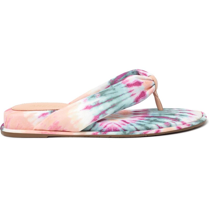 Chinelo Tie Dye Tecido Tiras Arezzo GLAMI .br