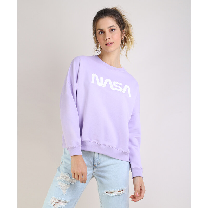 Moletom best sale nasa feminino