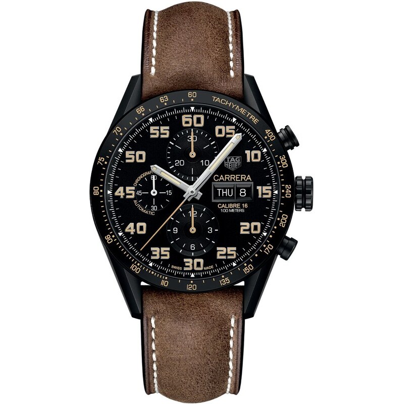 Vivara BR Rel gio TAG Heuer Carrera Masculino Couro Marrom