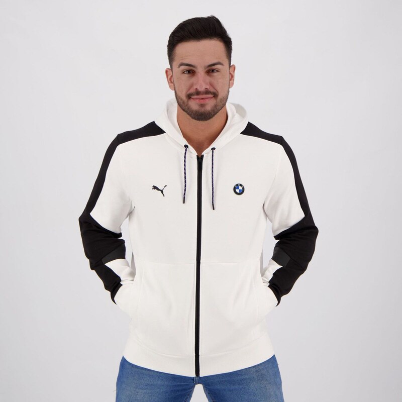 Jaqueta puma bmw store branca