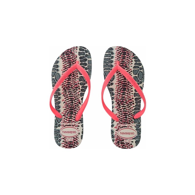 Havaianas slim sales animal coral