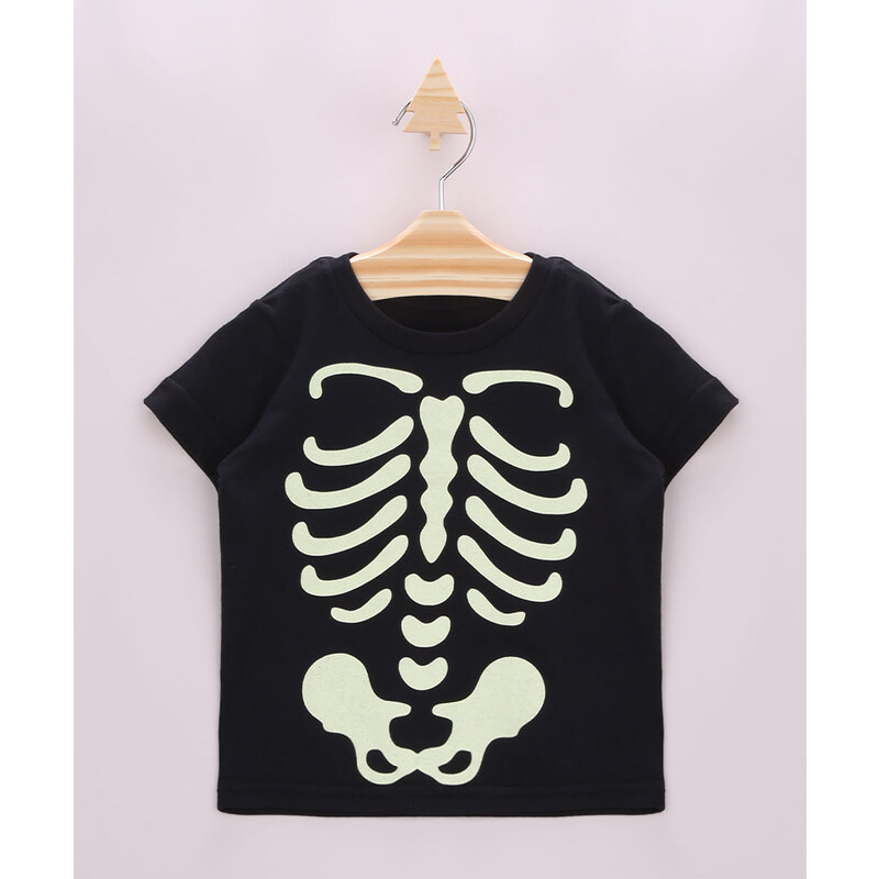 In Stocks 】 halloween Camiseta De Esqueleto Para Meninos Meninas Blusas  Impressas Em 3D Gola Redonda Versão Anime Camisa Diária Infantil