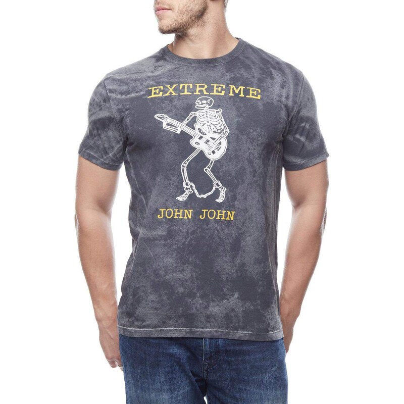 T-shirt John John estampa caveira