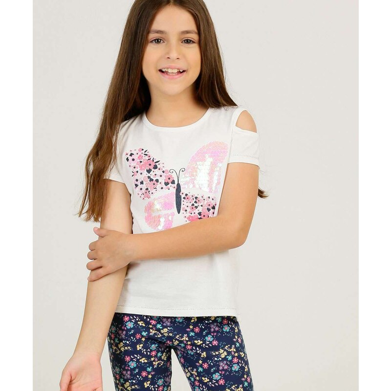 Blusa Juvenil Manga Longa Marisa Tam 10 a 16