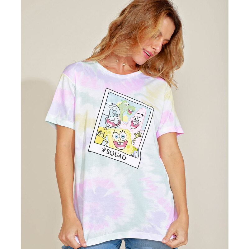 Camiseta tie 2024 dye bob esponja