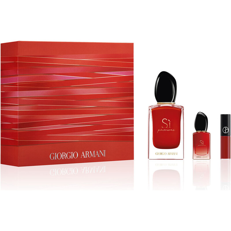 C&A Kit Giorgio Armani Si Passione Eau de Parfum 50ml + Miniatura 7ml + Batom Feminino - 1 Unidade Único