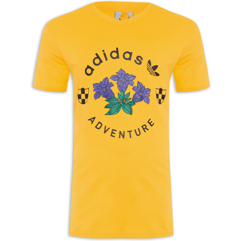 Camiseta adidas outlet originals amarela