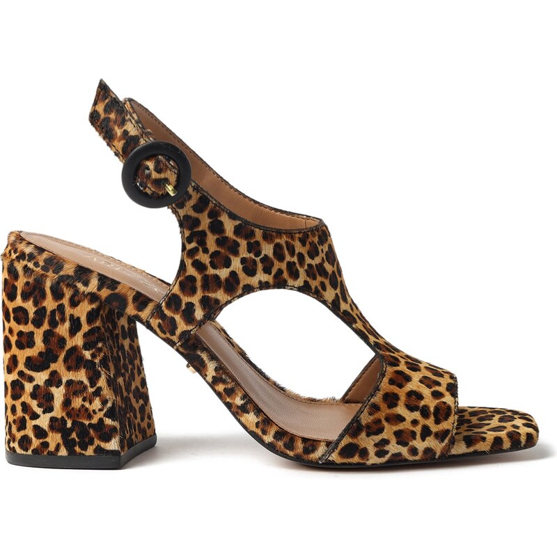 Sand lia Animal Print Pelo Salto Bloco Arezzo GLAMI .br