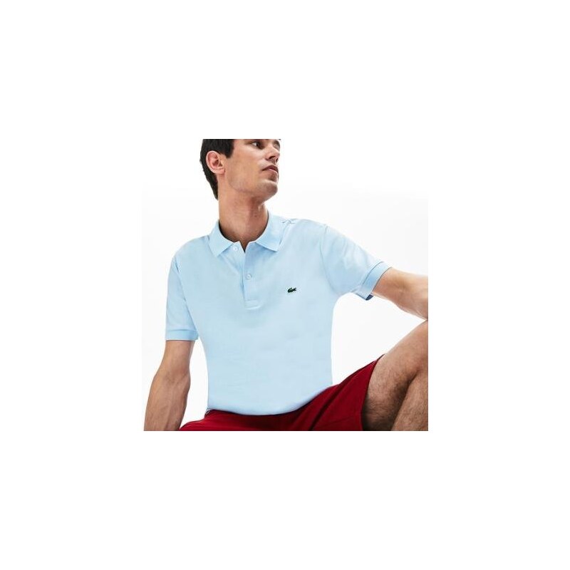 Polo Lacoste Regular Fit em algodão leve 