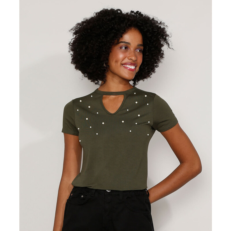 Camiseta choker outlet