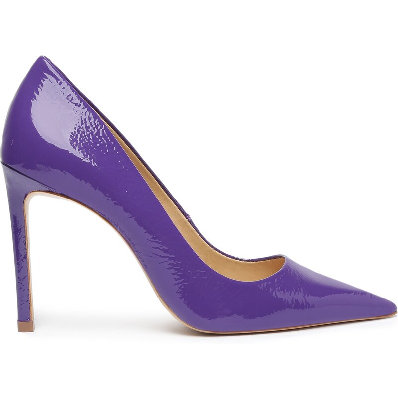 Sapato Scarpin Verniz Roxo Schutz GLAMI .br