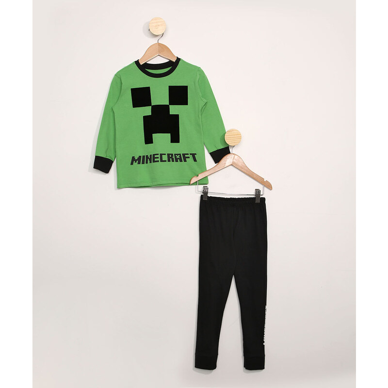 Preços baixos em Calça de Pijama Minecraft Menino pijamas para meninos