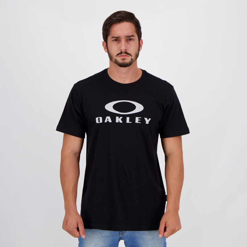 Camiseta Oakley Mod Bark Manga Longa Masculina - Original