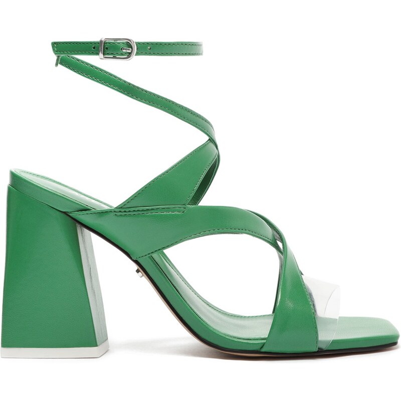 Sandalia verde hot sale arezzo