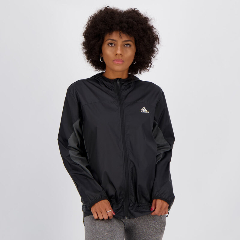 Jaqueta adidas best sale corta vento feminina