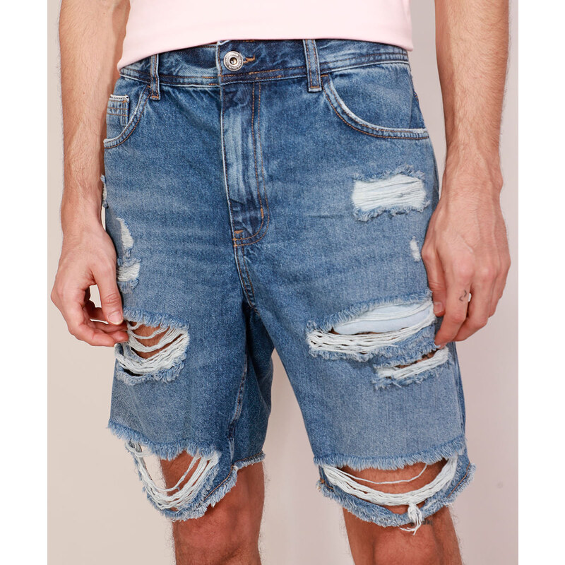 Bermuda jeans hot sale c&a masculino