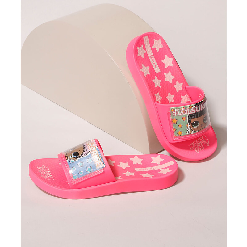 Chinelo Slide Infantil Lol