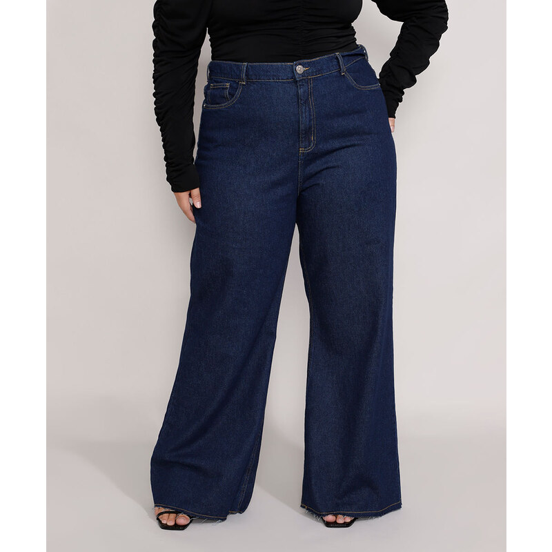 calça legging jeans plus size jeans blue - C&A