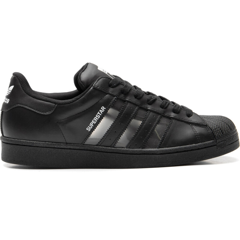 Adidas superstar preto e hot sale dourado