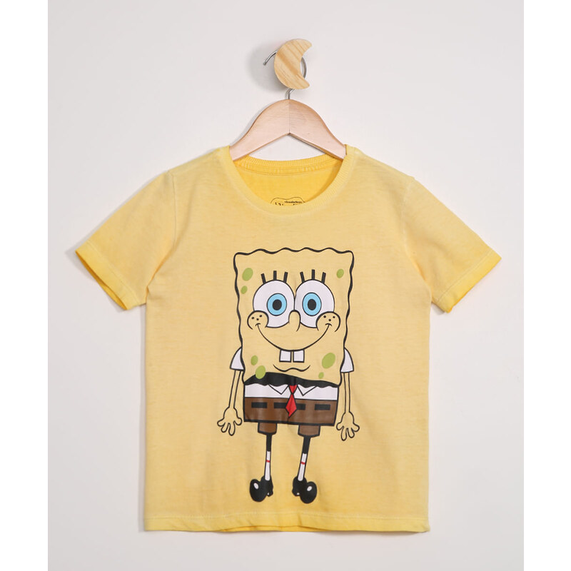 CAMISETA AMONG US BOB ESPONJA