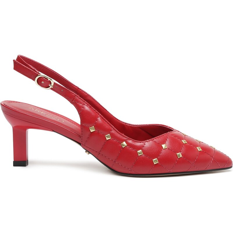 Scarpin Vermelho Matelass Slingback Arezzo GLAMI .br