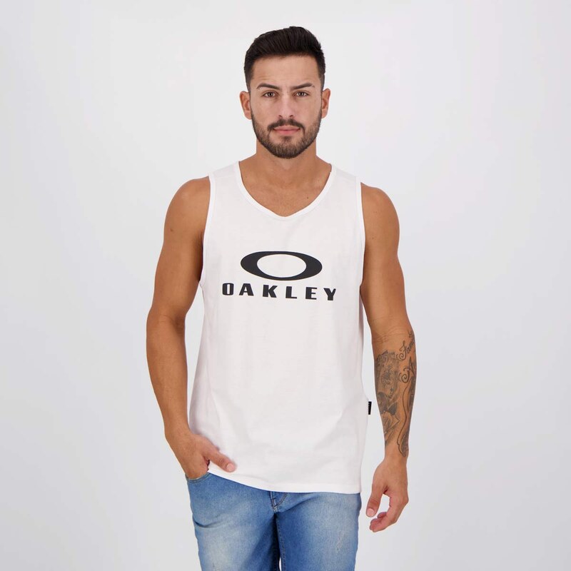 Camiseta Oakley Mythologies Big Logo Branca - FutFanatics