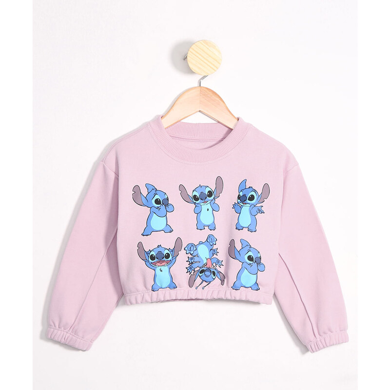 Moletom hot sale cropped infantil