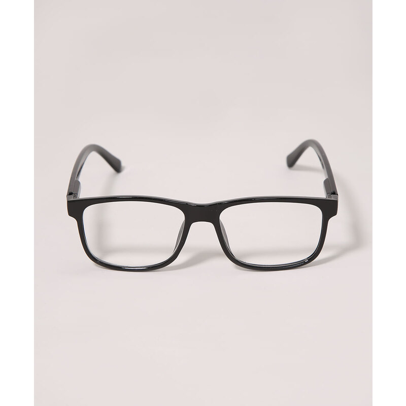 C&A Armação Para Óculos de Grau Masculina Quadrada Ace Preto