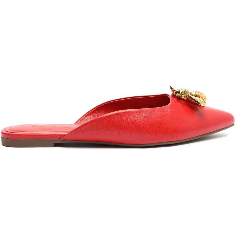 Mule vermelho hot sale schutz