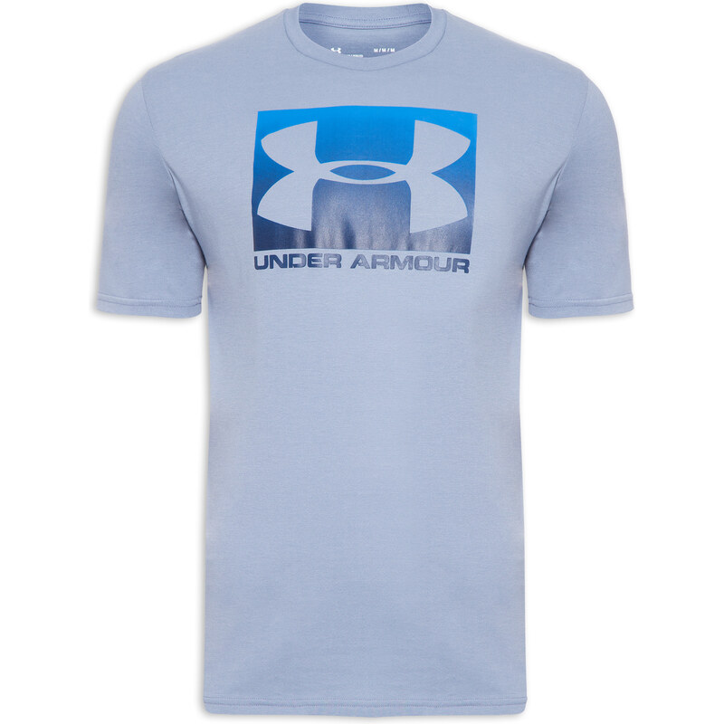 UNDER ARMOUR Camiseta Masculina Ua Boxed Sportstyle Ss Latam - Azul 