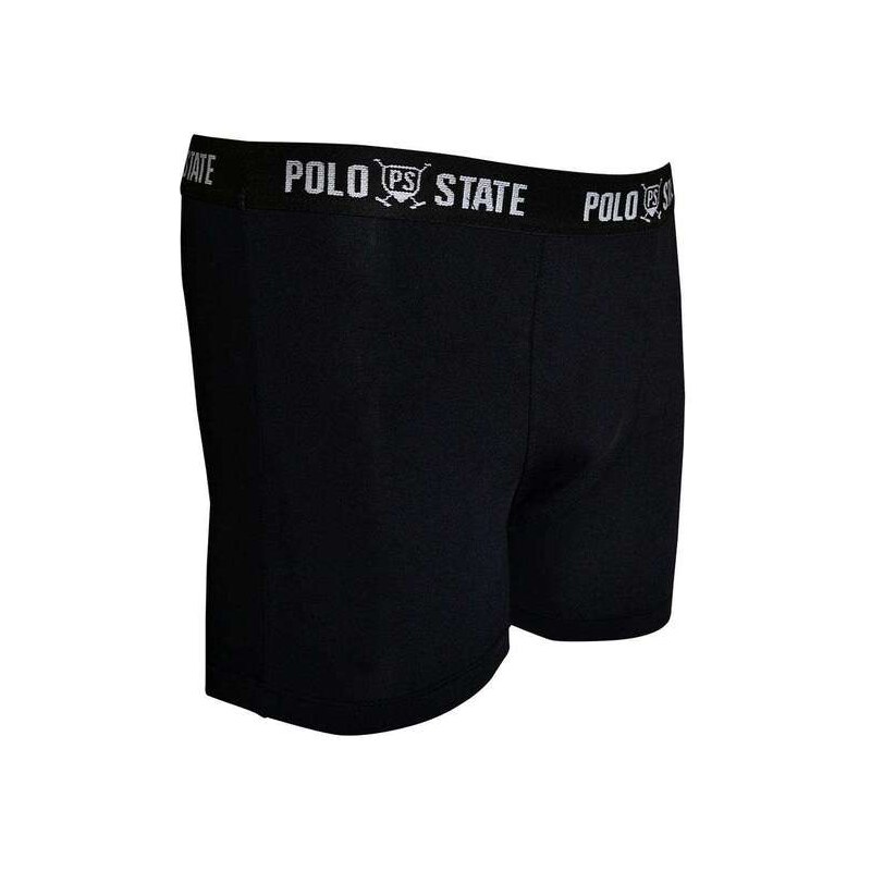 Sandro Moscoloni Kit 6 Cuecas Boxer Masculina Polo State Azul/ Preto  Colorfull 