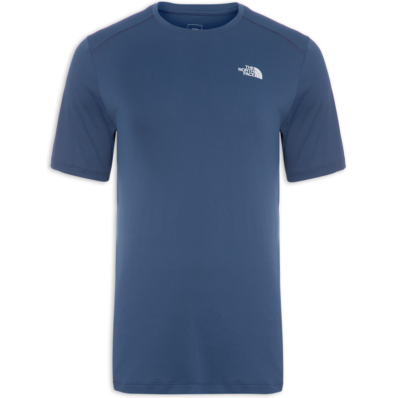 The North Face Camiseta Masculina Hyper Tee Crew - Azul 