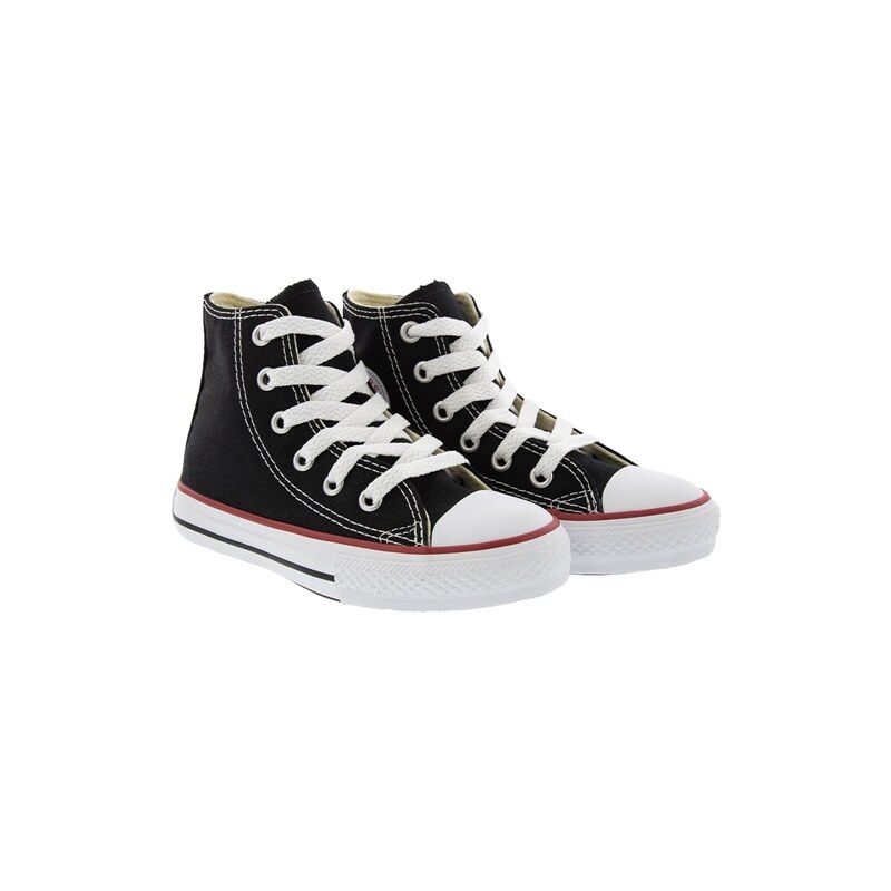 Tênis Infantil Converse All Star Chuck Taylor Cano Alto Preto