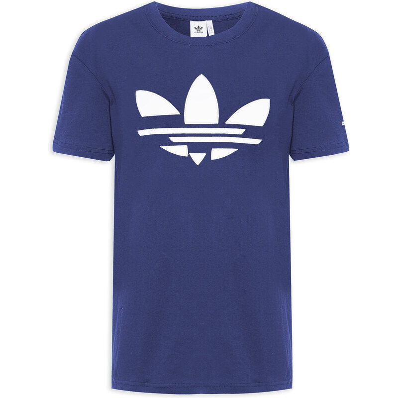 Camiseta adidas originals azul best sale